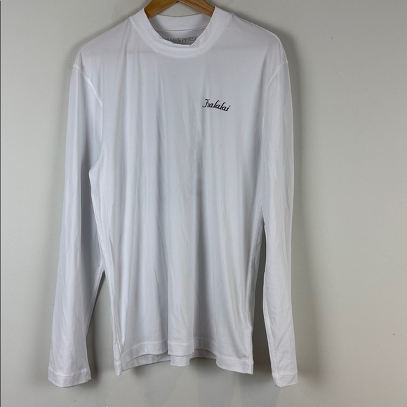 James Perse Mens Rash Guard Size 3 Large Long Sleeve Hualalai Hawaii - Picture 2 of 8